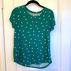 LOFT Polka Dot Tshirt